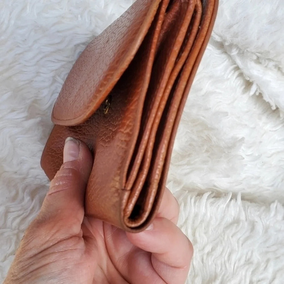 Marc Cross Pebbled leather Vintage‎ wallet - Picture 5 of 12